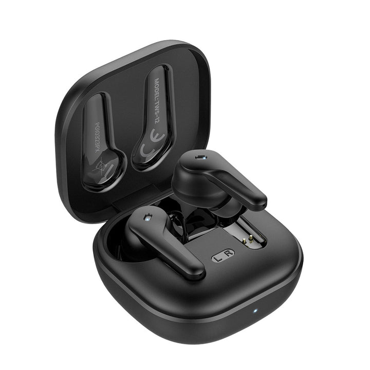 Savio bežične slušalice, Bluetooth 5.3, ANC, USB-C, crne