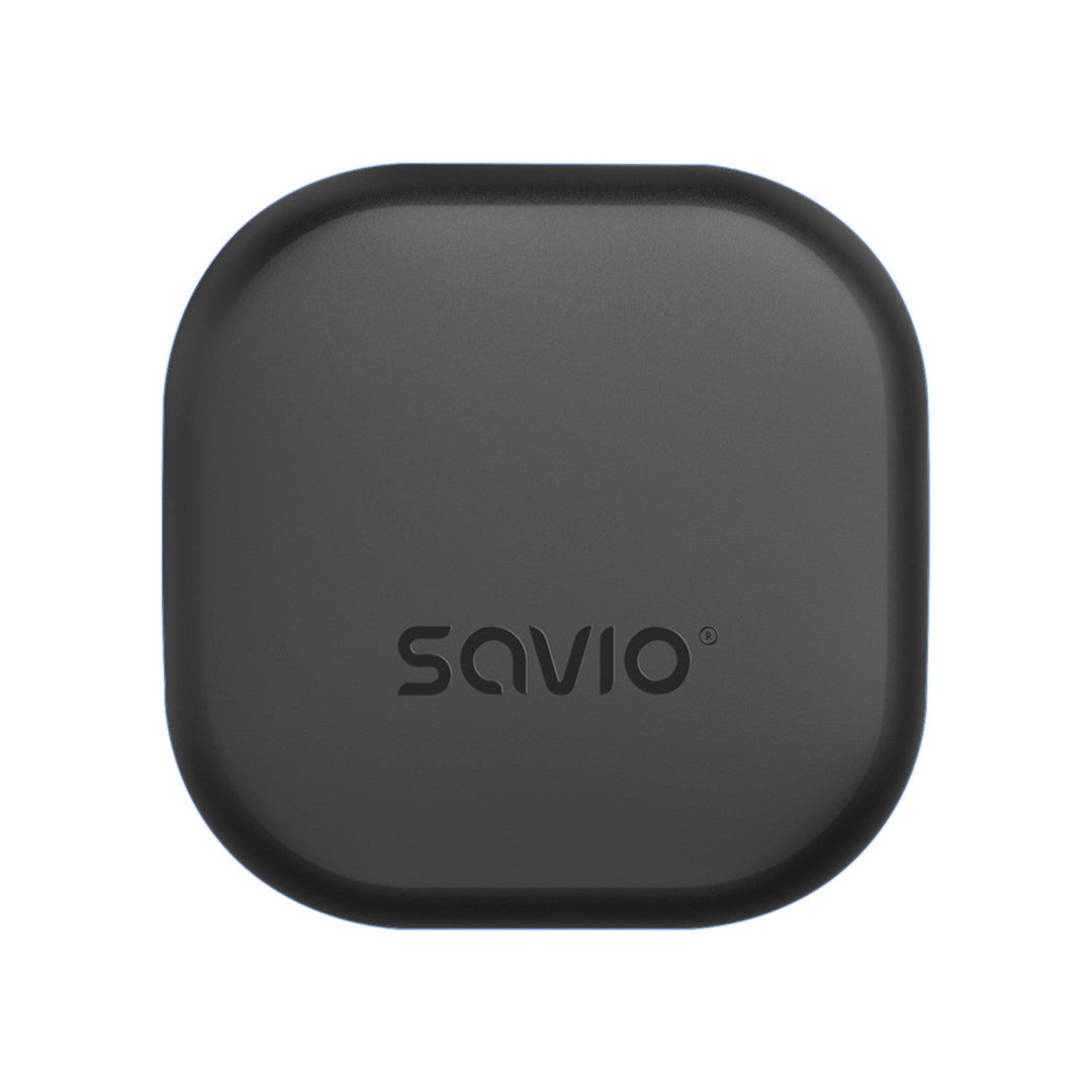 Savio bežične slušalice, Bluetooth 5.3, ANC, USB-C, crne
