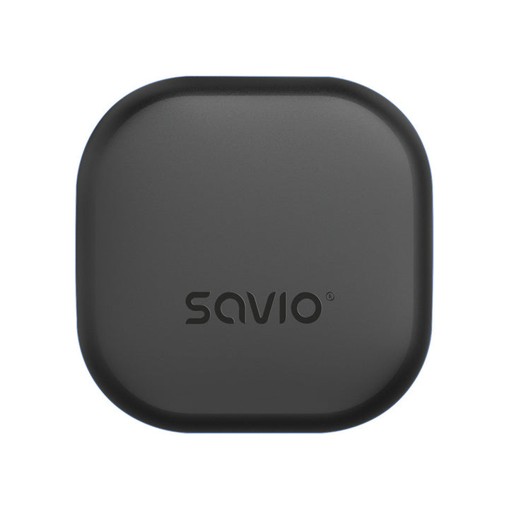 Savio bežične slušalice, Bluetooth 5.3, ANC, USB-C, crne
