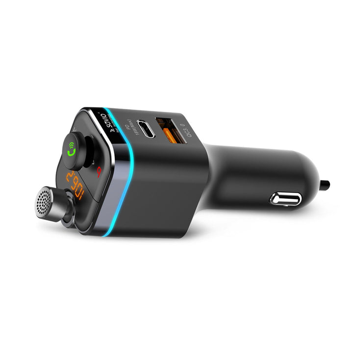 Savio MP3 predajnik za automobil, Bluetooth 5.0, funkcija punjenja, crna, SAVFMTRANSTR-12