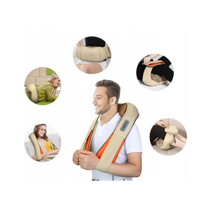 LTC Shiatsu 6D masažer za ruku, 3 brzine, 5 V, 24 W, funkcija grijanja, LED pozadinsko osvjetljenje, neklizajuće trake