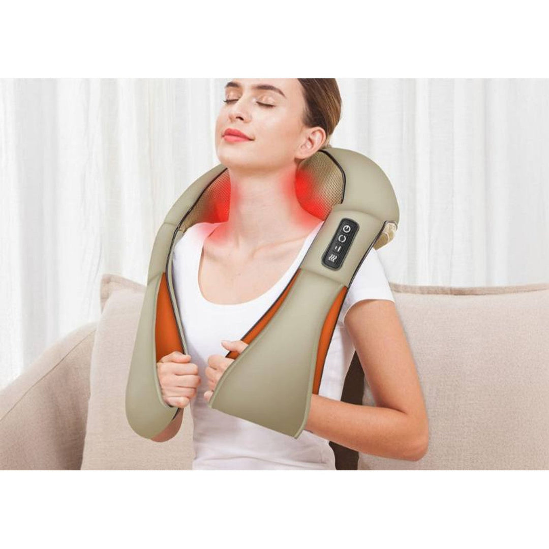 LTC Shiatsu 6D masažer za ruku, 3 brzine, 5 V, 24 W, funkcija grijanja, LED pozadinsko osvjetljenje, neklizajuće trake