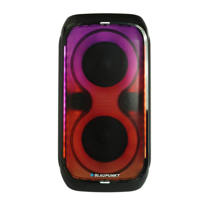 Zvučnik Blaupunkt Party Box, LED rasvjeta, Bluetooth, USB i AUX, FM radio, karaoke funkcija, daljinski upravljač, trajanje baterije do 18 sati, PB60X