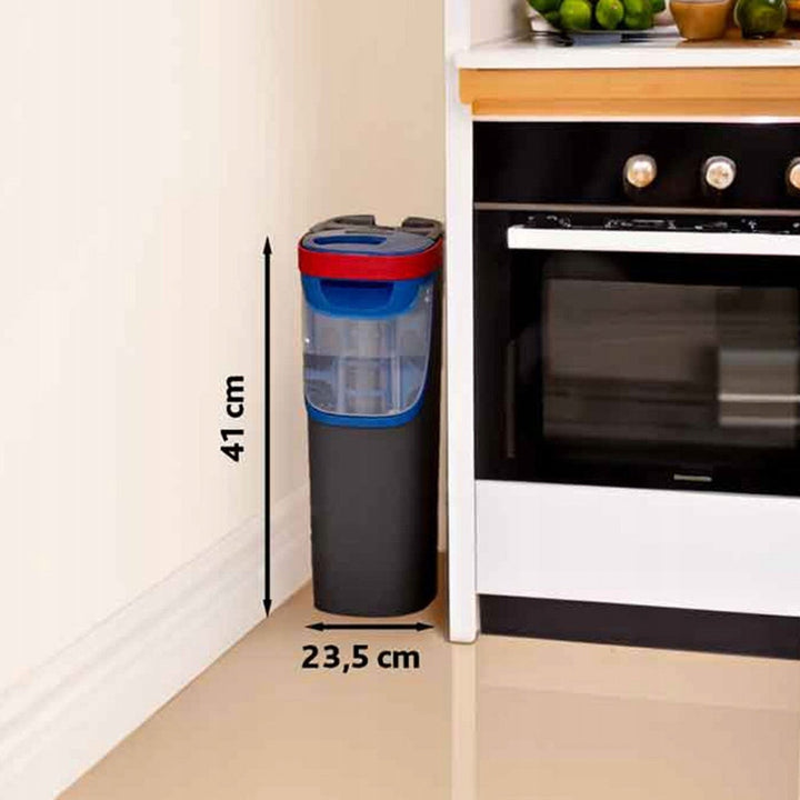 Vileda H2prO ravni mop, 100% odvajanje čiste i prljave vode, dva spremnika, mikrofibarna podloga, vrh od 360°, 175774