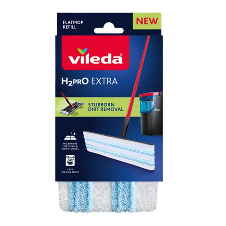 Vileda H2prO ravna nadopuna za mop, mikrovlakna, periva u perilici, 175786