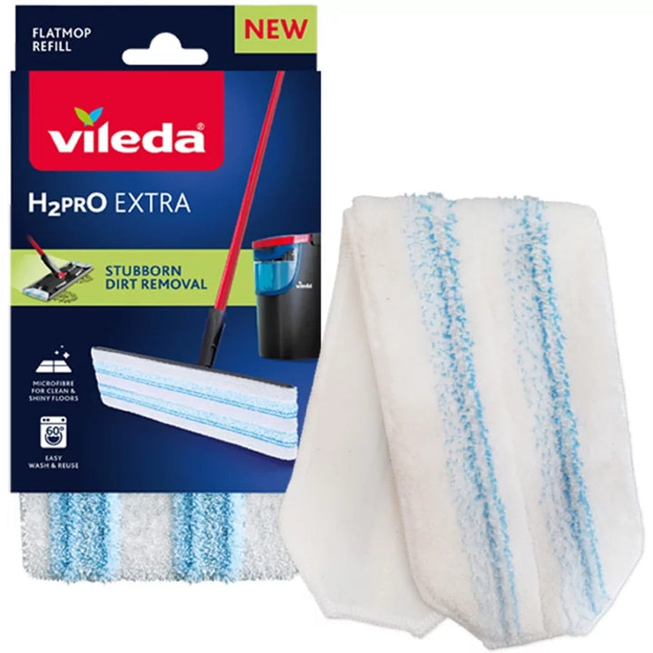 Vileda H2prO ravna nadopuna za mop, mikrovlakna, periva u perilici, 175786