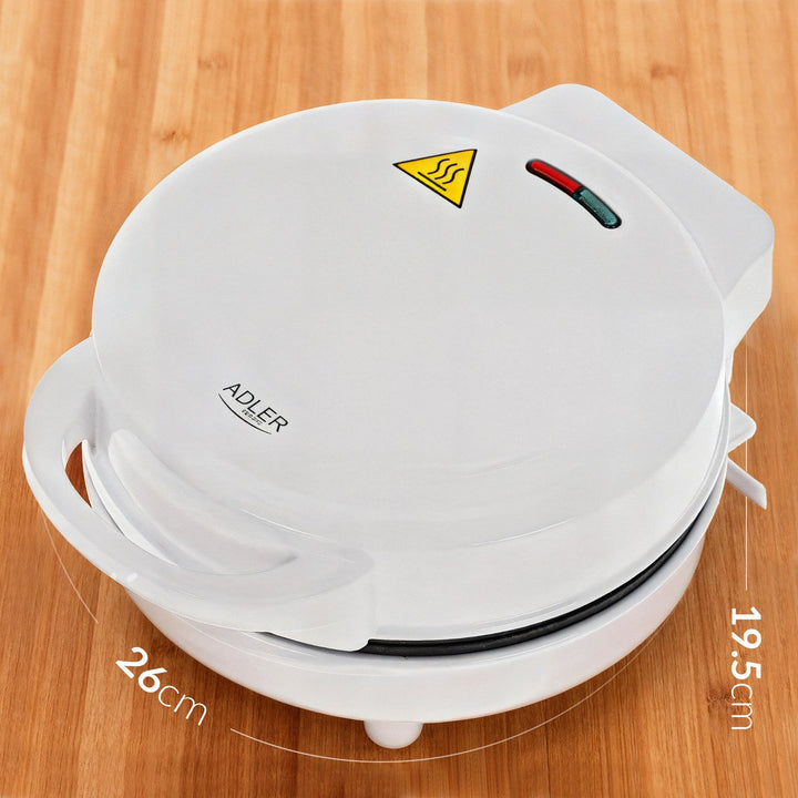 Adler aparat za krafne, za 7 krafni, nelijepljivo premazivanje, bijela, 1500 W, AD 3075