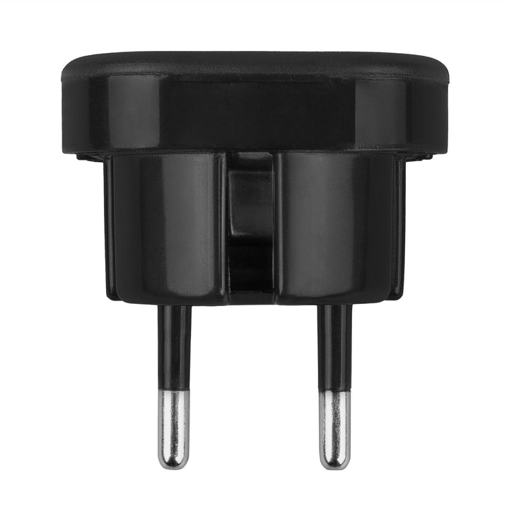 Maclean UK adapter za utičnicu, za EU utikač, crni, MCE72, 2 komada