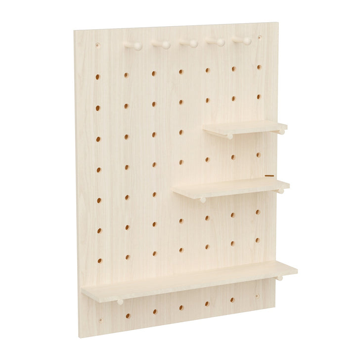 Maclean drvena organizacijska ploča, svijetla drvena boja, 60x80 cm, max. 20 kg, MC-131 WD, 2 komada