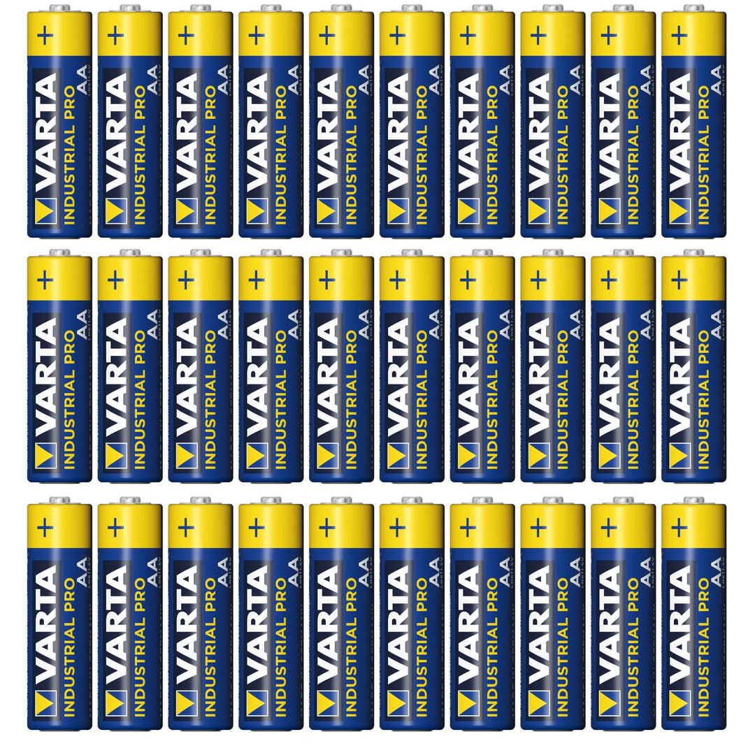 30x R-06 LR6 AA alkalna baterija 1,5 V Varta Industrial 4006