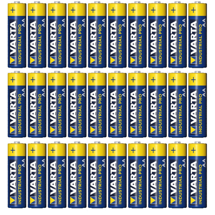30x R-06 LR6 AA alkalna baterija 1,5 V Varta Industrial 4006