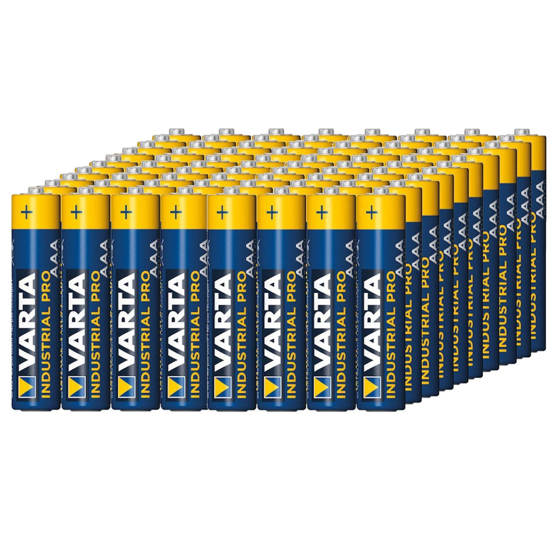 80x Varta Industrial alkalna baterija R-03 LR03 AAA 4003