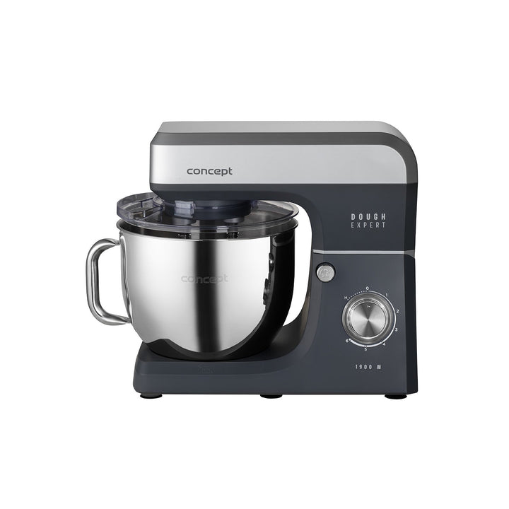 Concept Dough Expert planetarni kuhinjski procesor, 1900 W, dvostruki kukac za tijesto, funkcija grijanja zdjele, 6 postavki brzine, RM6010