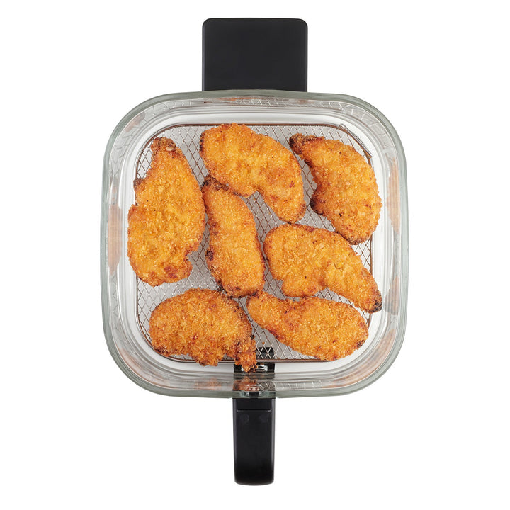 Concept Glass&amp;Fast friteza bez ulja, zapremnina 5,5 l, 7 programa, LED zaslon osjetljiv na dodir, način zdravog prženja, stakleni spremnik, FR5500