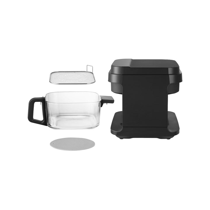 Concept Glass&amp;Fast friteza bez ulja, zapremnina 5,5 l, 7 programa, LED zaslon osjetljiv na dodir, način zdravog prženja, stakleni spremnik, FR5500