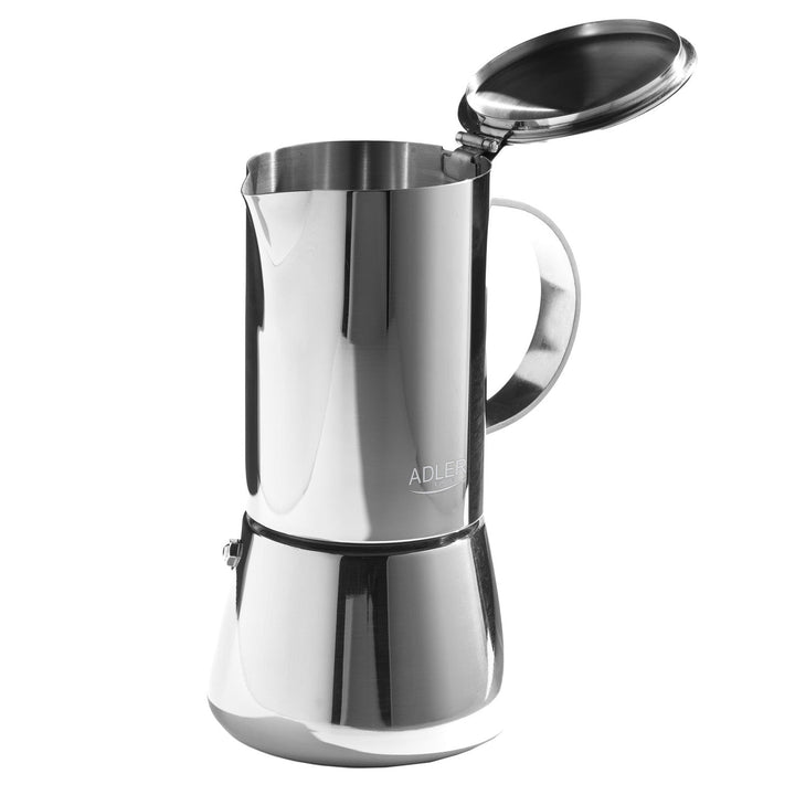 Adler aparat za kavu, aparat za espresso, kapacitet 620 ml, srebrnosivi, AD 4417