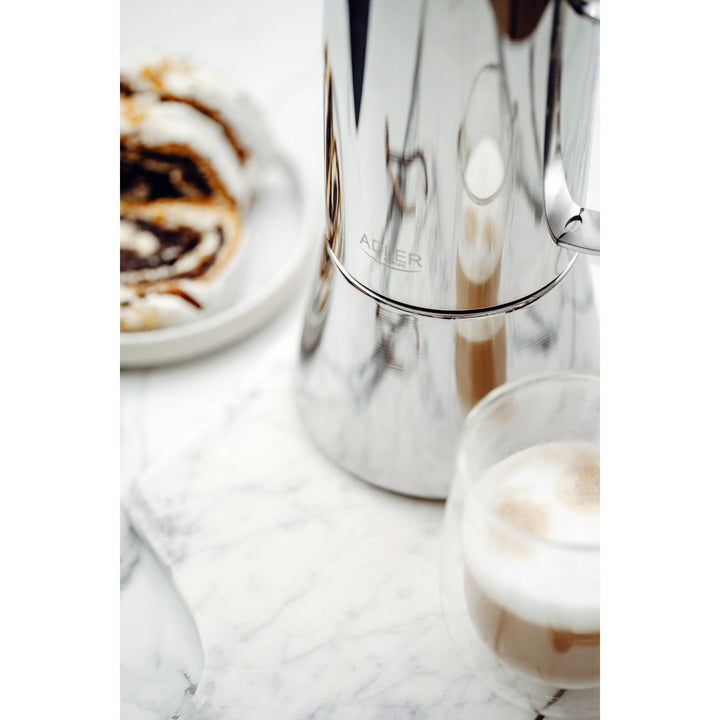 Adler aparat za kavu, aparat za espresso, kapacitet 620 ml, srebrnosivi, AD 4417