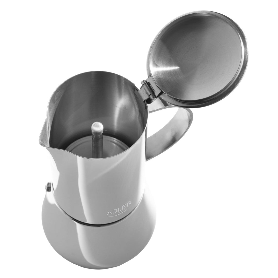Adler aparat za kavu, aparat za espresso, kapacitet 620 ml, srebrnosivi, AD 4417