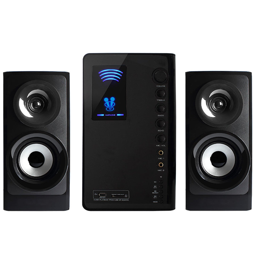 Tracer 2.1 set zvučnika, Bluetooth 5.1, 35 W snage, FM radio, daljinski upravljač, Tumba BT