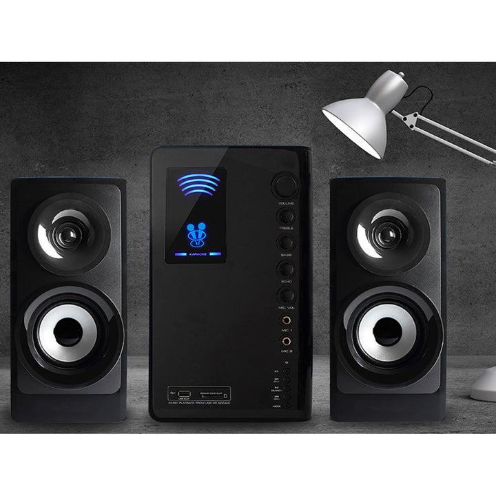 Tracer 2.1 set zvučnika, Bluetooth 5.1, 35 W snage, FM radio, daljinski upravljač, Tumba BT