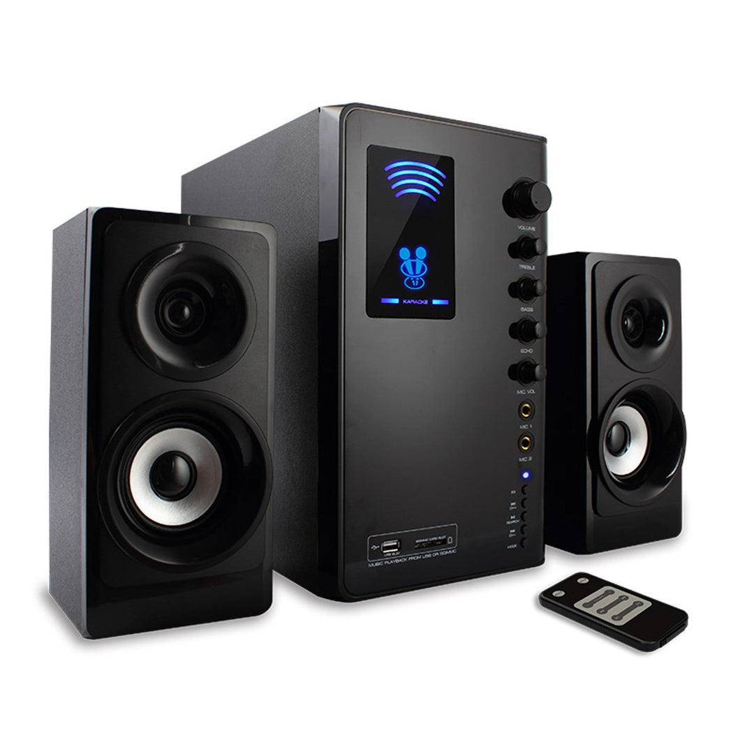 Tracer 2.1 set zvučnika, Bluetooth 5.1, 35 W snage, FM radio, daljinski upravljač, Tumba BT