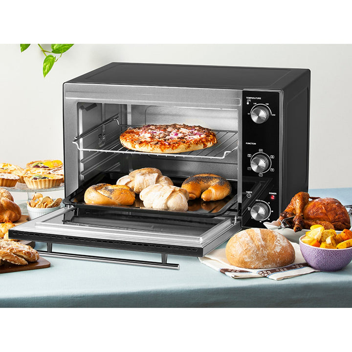 Lafe električna pećnica, zapremina 48 l, snaga 1800 W, s ventilatorom, HeatMaster