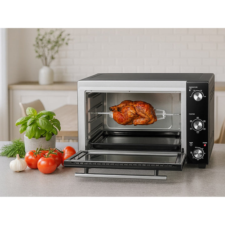 Lafe električna pećnica, zapremina 48 l, snaga 1800 W, s ventilatorom, HeatMaster