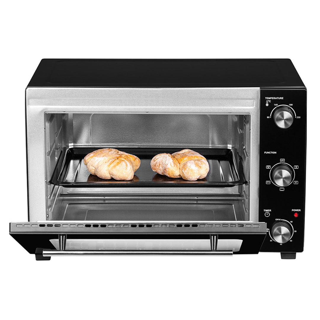 Lafe električna pećnica, zapremina 48 l, snaga 1800 W, s ventilatorom, HeatMaster