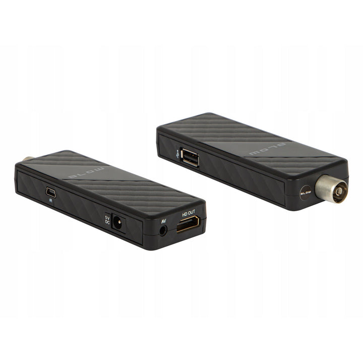 DVB-T/T2 Blow tuner, H.265, 6000FHD, funkcija Timeshift, više jezika, funkcija medijskog playera, USB priključak, 77-077