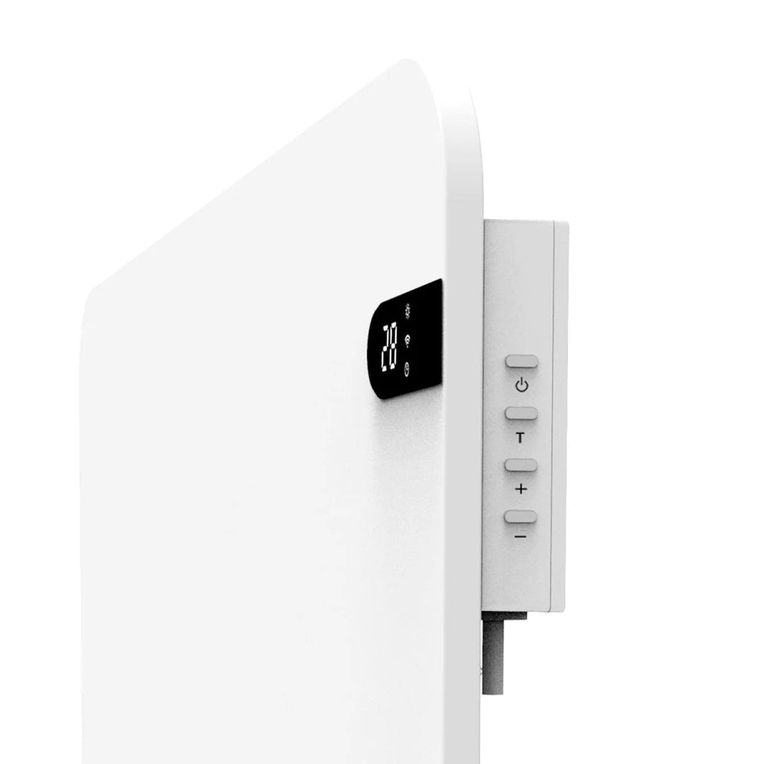 Cronos električni grijač, bijela boja, snaga 450 W, grije prostorije do 14 m², ugrađeni termostat, daljinski upravljač, funkcija detekcije otvorenog prozora, uključene noge, WFH-450TW