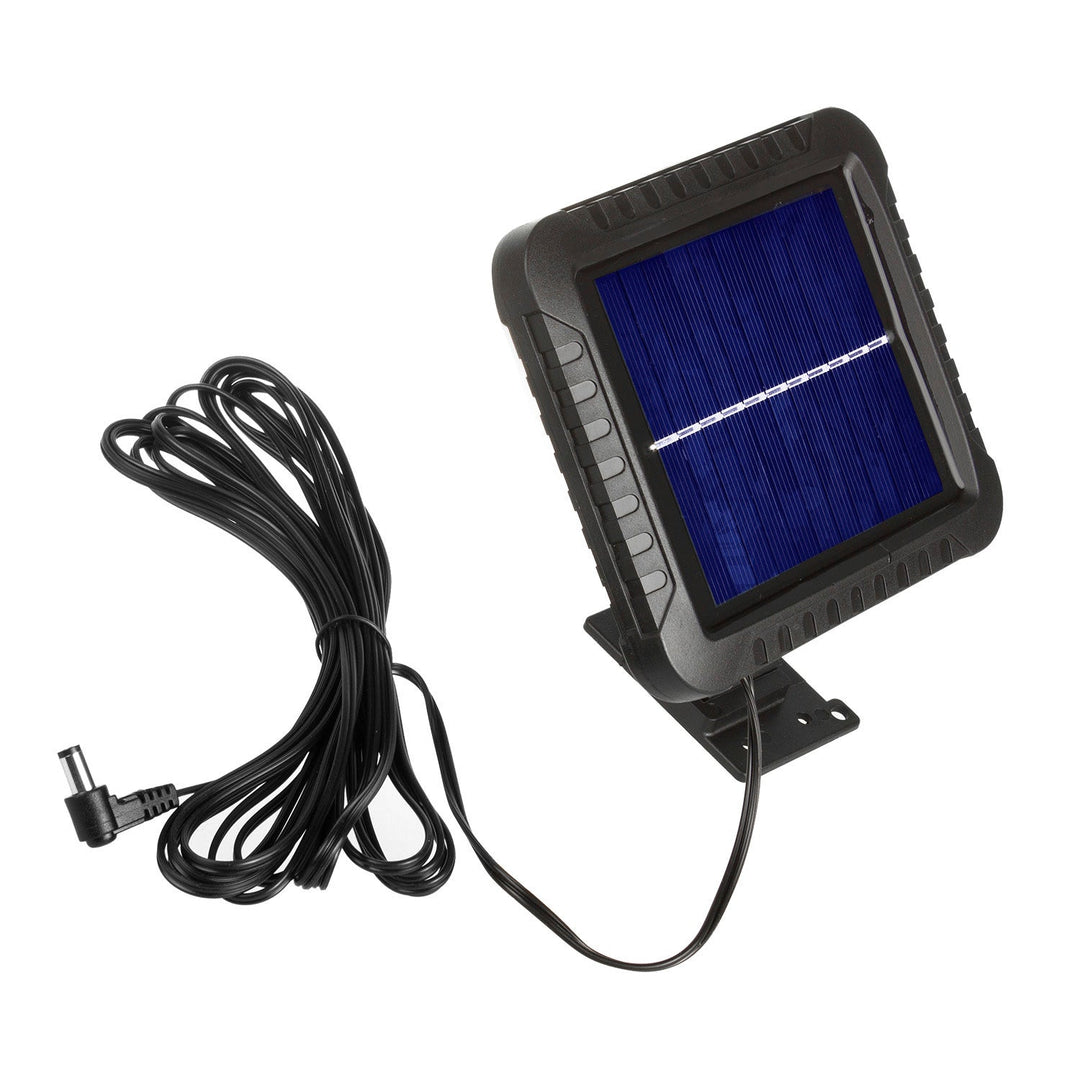 Solarna LED reflektorska svjetiljka s Maclean senzorom pokreta, IP44, 5 W, 400 lm, 6000 K, litijska baterija 1300 mAh, 5,5 V DC MCE438, 4 komada