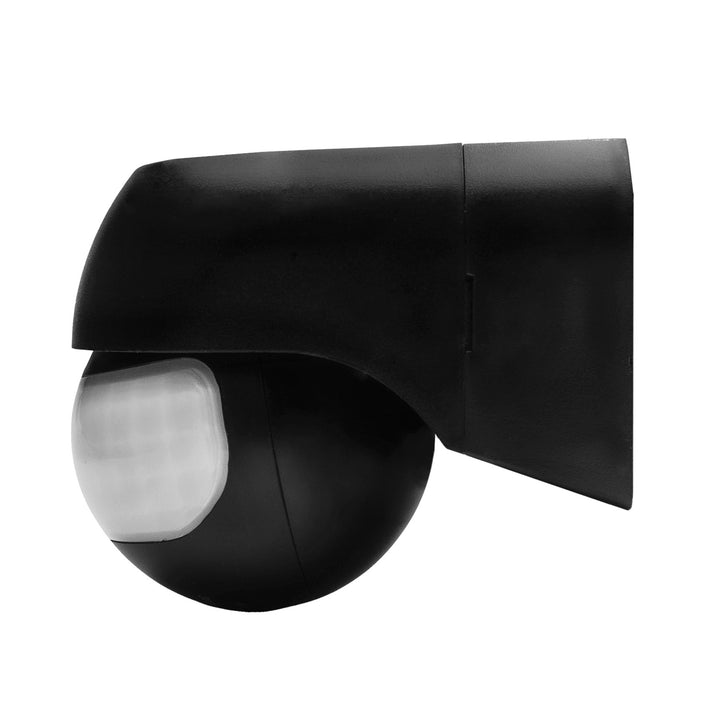 Maclean 12–24 V PIR senzor pokreta, infracrveni, IP44, crni, domet 12 m, maksimalno opterećenje 60/120 W, MCE623 B