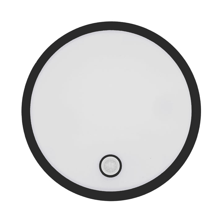 Maclean LED lampa s senzorom pokreta, PIR senzorom, crna, 10W/15W/18W, IP65, temperaturu boje podesivu na 3000/4000/6000K, MCE535 B