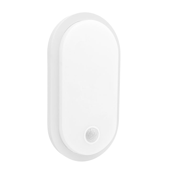 Maclean LED lampa s senzorom pokreta, PIR senzorom, bijela, 10W/15W/18W, IP65, temperaturu boje podesivu na 3000K/4000K/6000K, MCE534 W