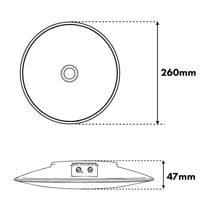 Stropna LED svjetiljka Maclean s PIR senzorom, 15 W, 1300 lm, IP54, 220–240 V~ 50/60 Hz, MCE537