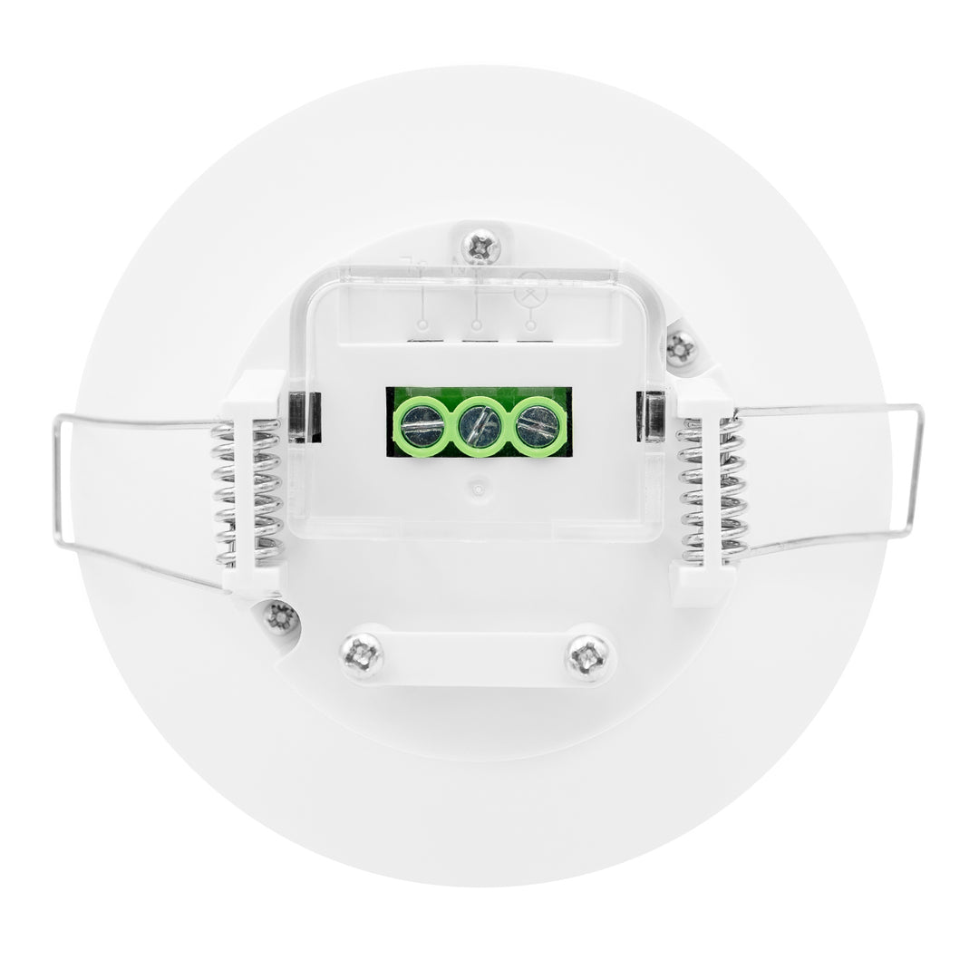 Maclean PIR detektor prisutnosti, ugradbeni, domet detekcije 10×40 m, 1000 W/2000 W, 220–240 V AC, 50/60 Hz, IP54, MCE822