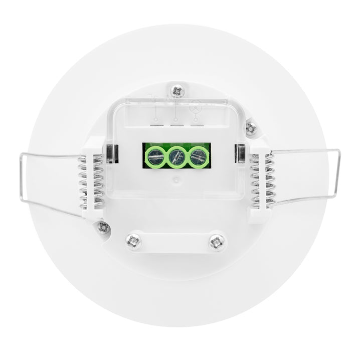 Maclean PIR detektor prisutnosti, ugradbeni, domet detekcije 10×40 m, 1000 W/2000 W, 220–240 V AC, 50/60 Hz, IP54, MCE822