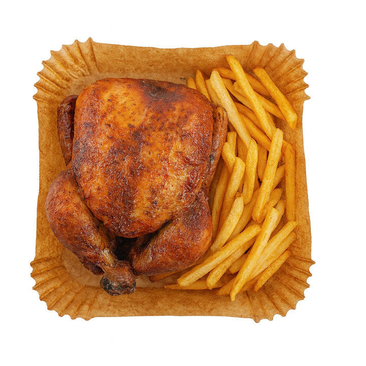 Papirnati umeci za friteze, zračne friteze, Adler, 16 cm, do 240 °C, biorazgradivi, 100 komada, AD 6731
