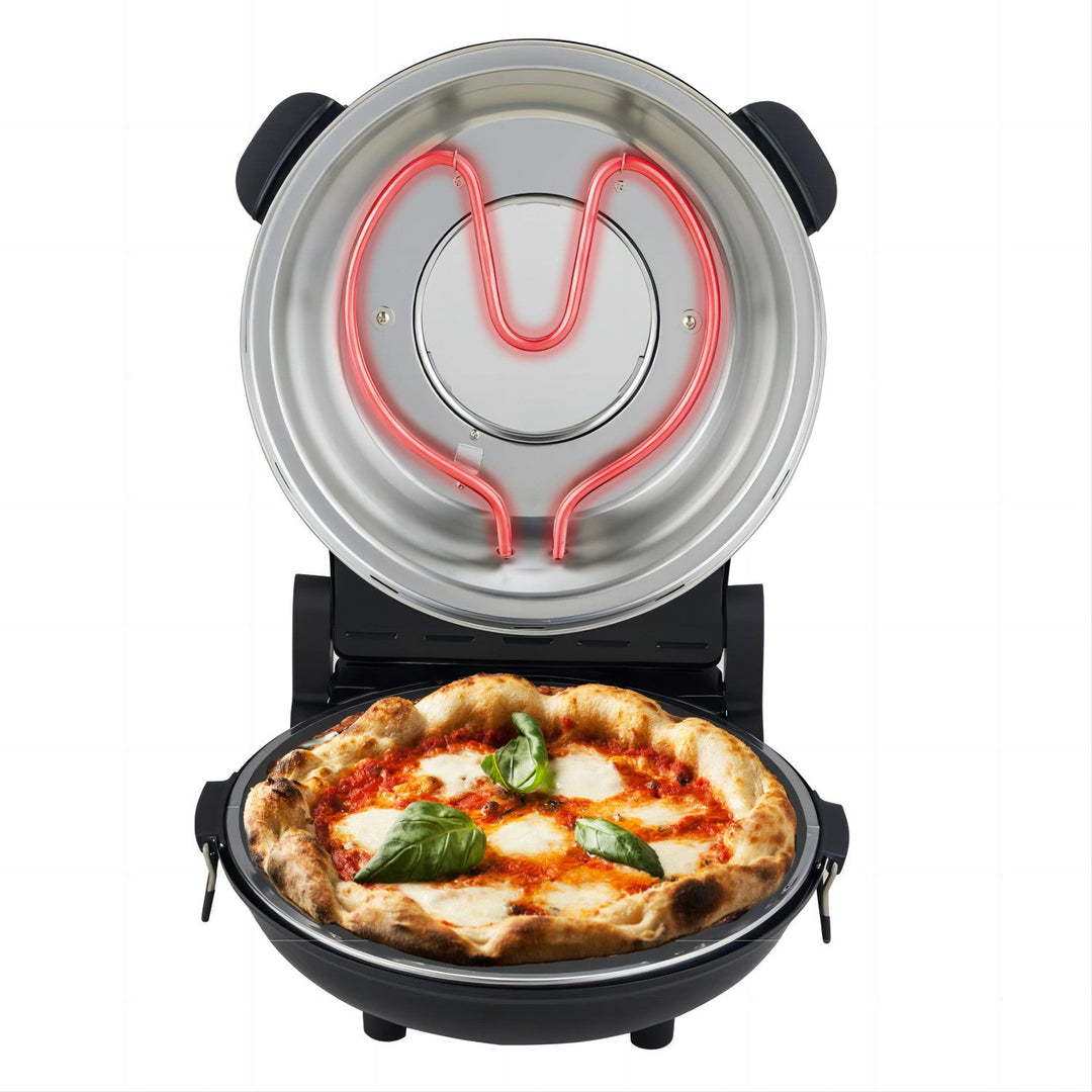 Adler pizza peć, kontrola temperature do 400 °C, keramička pločica, dva grijaća elementa, AD 6314