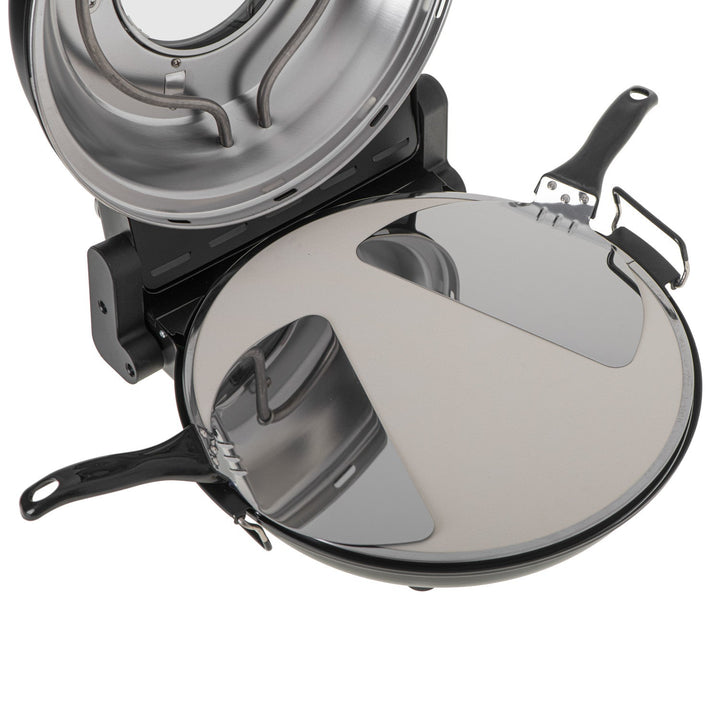 Adler pizza peć, kontrola temperature do 400 °C, keramička pločica, dva grijaća elementa, AD 6314