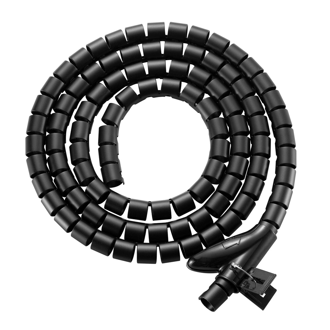 Maclean organizator/navlaka za kabel, 20 mm x 1000 mm, crna, MCTV-899 B