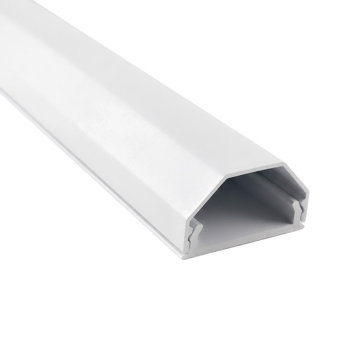 Maclean aluminijska traka za pokrivanje kabela, 33x18x750 mm, bijela, MCTV-897 W