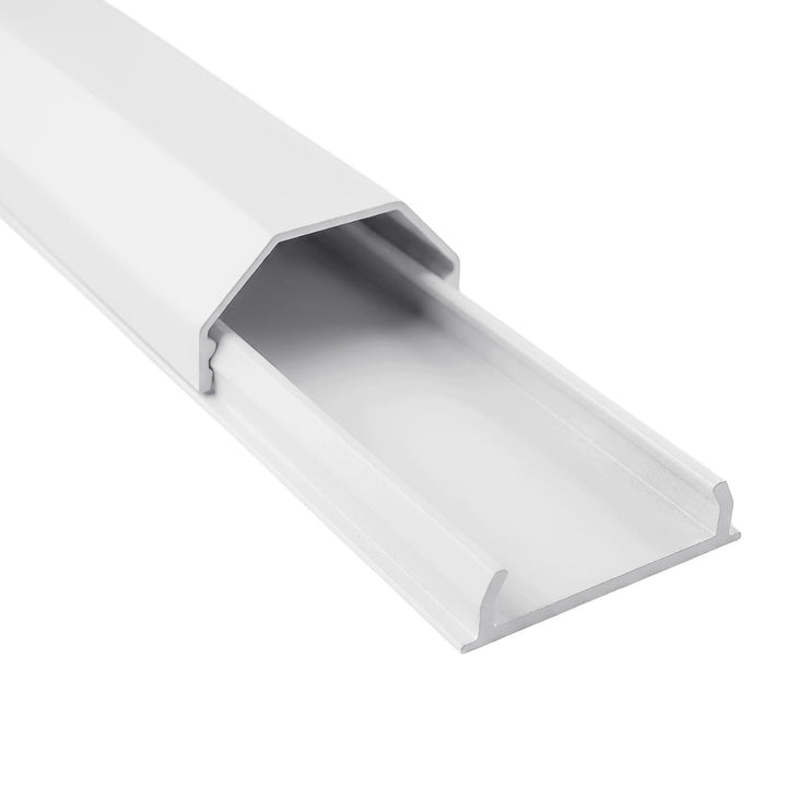 Maclean aluminijska traka za pokrivanje kabela, 33x18x750 mm, bijela, MCTV-897 W
