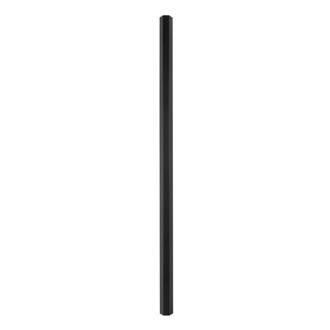 Maclean aluminijska traka za pokrivanje kabela, 33x18x750 mm, crna, MCTV-897 B