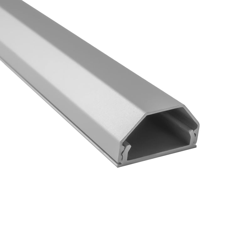 Maclean aluminijska traka za pokrivanje kabela, 33x18x750 mm, srebrna, MCTV-897 S