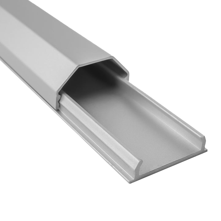 Maclean aluminijska traka za pokrivanje kabela, 33x18x750 mm, srebrna, MCTV-897 S