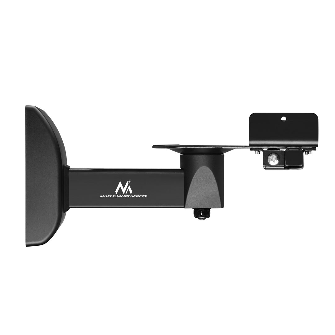 Set nosača za Maclean zvučnike, univerzalni, vertikalno podesiv +8°–8° i horizontalno podesiv +90°–90°, max. 15 kg, MC-917