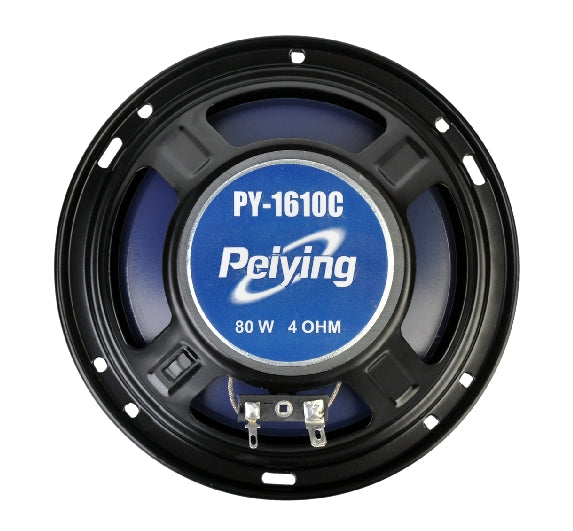 Peiying 6,4-inčni 80 W dvosmjerni automobilski zvučnici PY-1610C