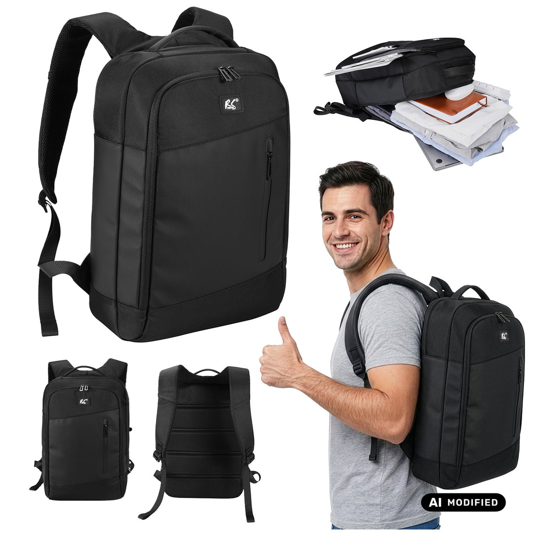 NanoRS ruksak za prijenosno računalo, 15,6", crni, 42x28,5x14, vodootporan RS204 B