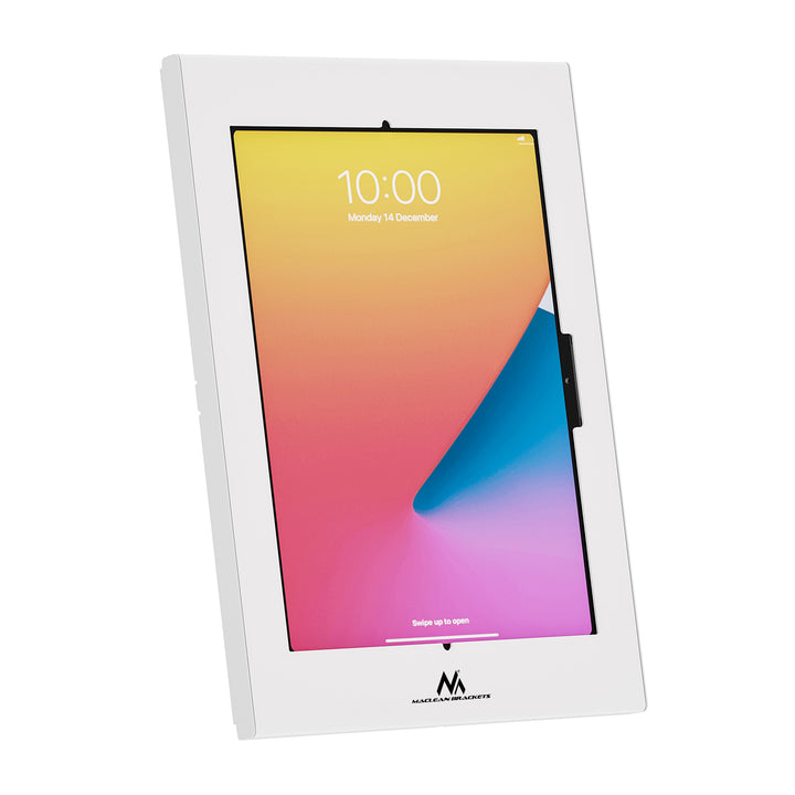 Držač za oglašavanje tableta Maclean, s mehanizmom zaključavanja, 12,4"–13", iPad Air/Pro, Samsung Tab S10+/S9+/S8+/S7+, 257 x 350 x 22 mm, MC-950 W